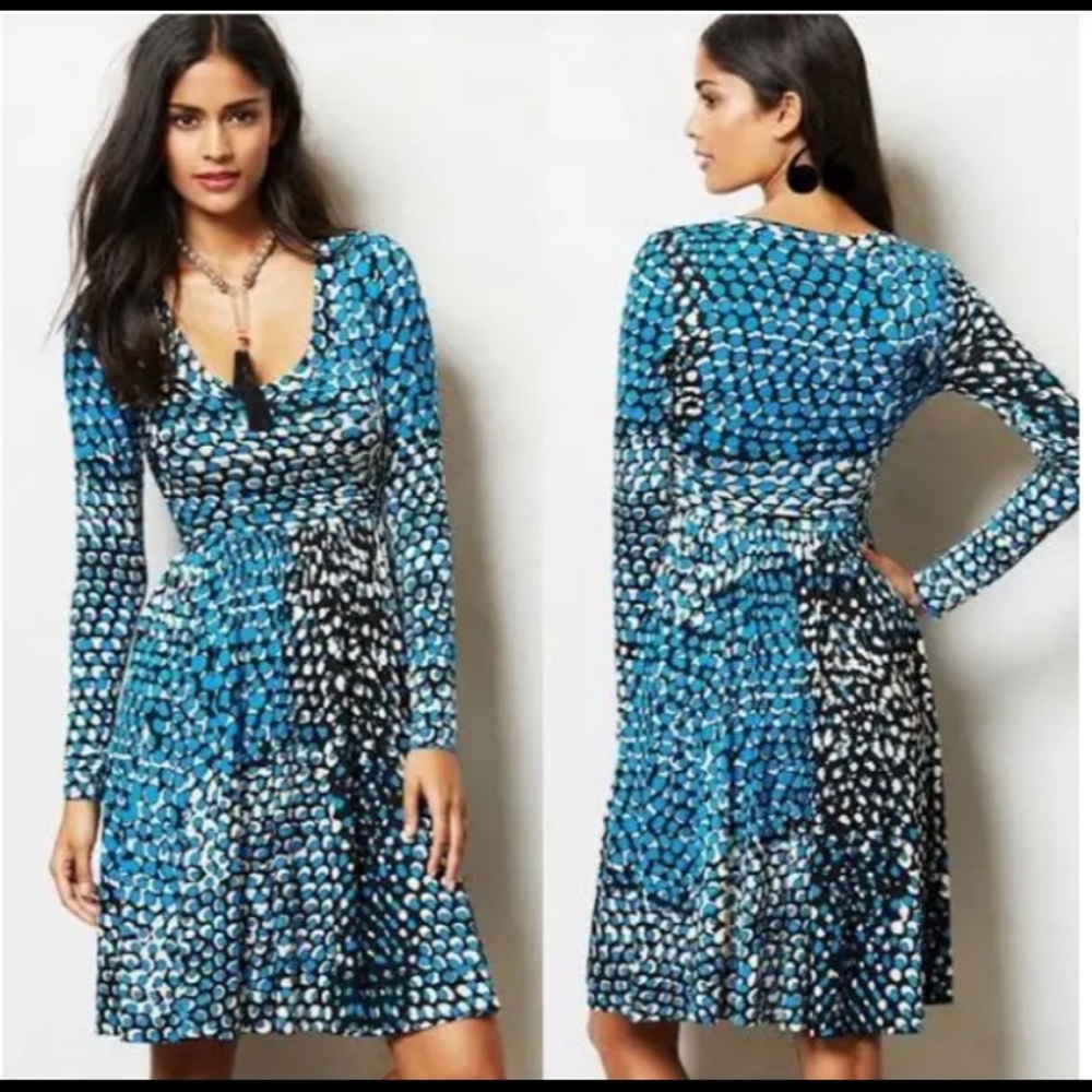 Anthropologie Dotscape Dress | Plenty by Tracy Reese | Size small